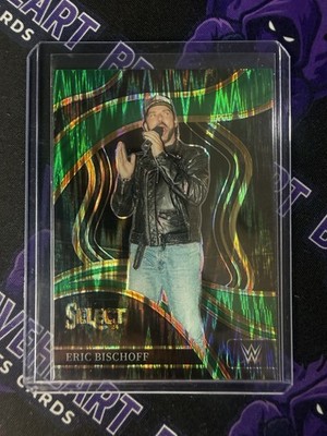 2024 Panini Select WWE Eric Bischoff Ringside Green Flash