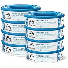 Diaper Genie Refills, Unscented, 270 Count x 8 Packs