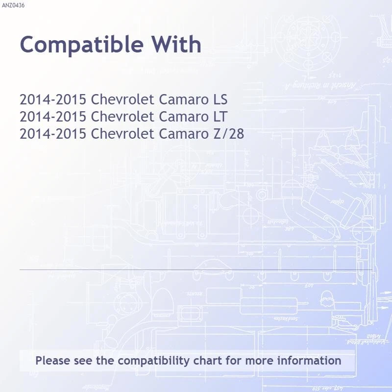 Chrome Clear Lens Projector Headlight Set w/U-Bar for 2014-2015 Chevrolet Camaro - Image 3 of 4