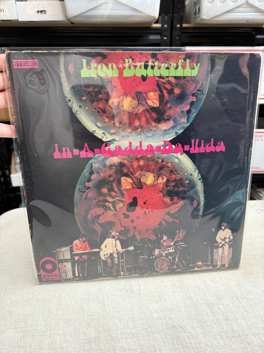 Iron Butterfly - In-A-Gadda-Da-Vida - Vinyl LP - ATCO SD 33-250