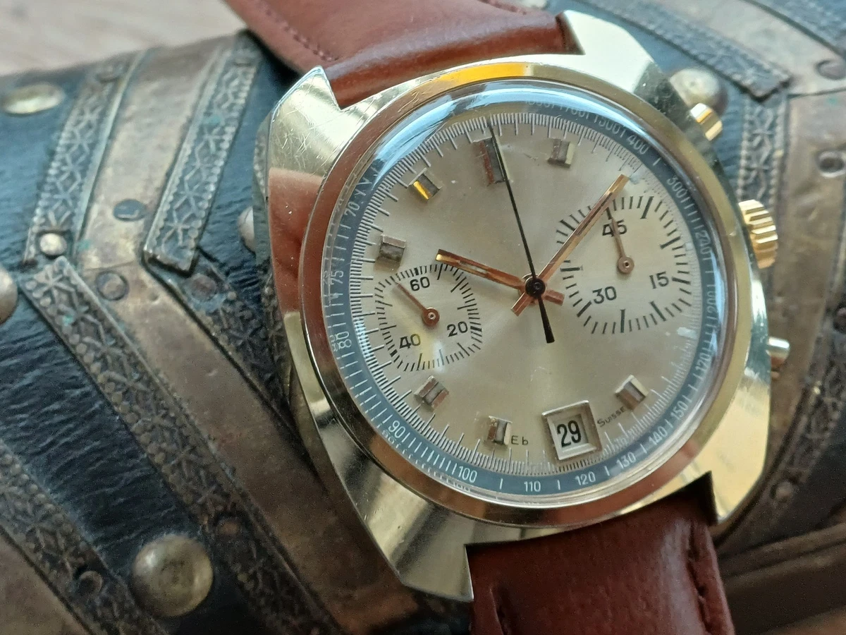 Cadran de montre Valjoux 7733 - CAUNY Prima 32mm [NOS] (Watch dial