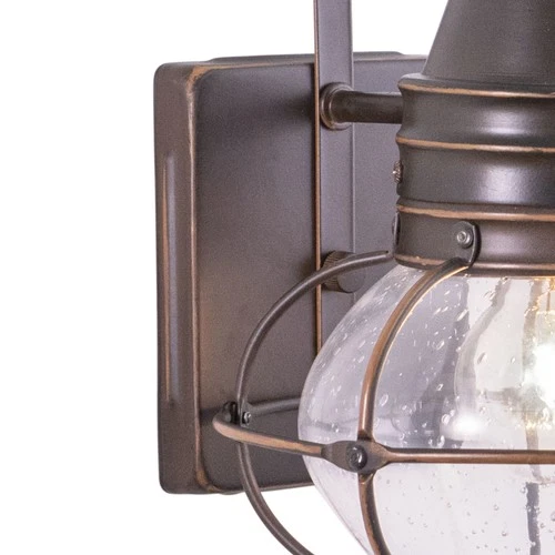 Vaxcel Lighting OW21881 Chatham 1 Light Outdoor Wall Sconce - 8 - Bronze - Picture 10 of 12