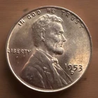 1953-D Actual Coin Gem BU Red From OBW US Lincoln Wheat Cent Penny Fast S&H 1506