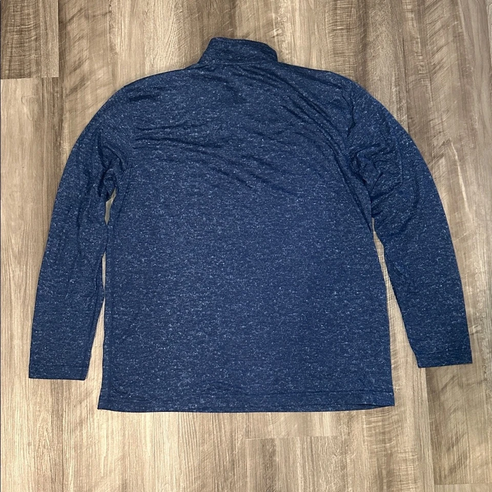 Pullover Magellan Azul Marino Brezo Cuarto Cremallera - Mediano Foto 2 de 4