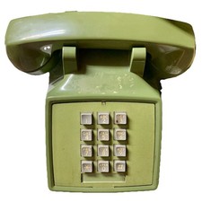 1978 II Western Electric Bell green 2500 MM touch tone desk telephoneRefurbished