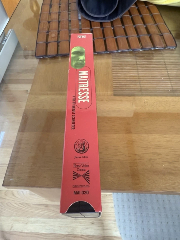 Very Rare, mint VHS Copy Of Maitresse By Barbet Schroeder. - Image 2 of 4