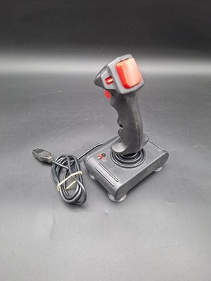 QuickJoy SV-122 Joystick PC Atari Commodore 64 Amiga DB15 Schwarz Rot