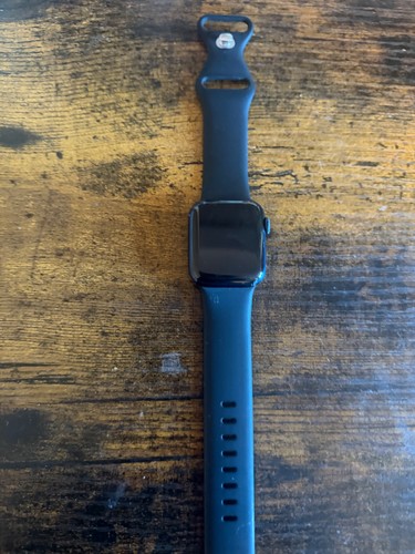 Blue Apple Watch Series 6 40MM Aluminum Perfect screen new Black band Parts Only