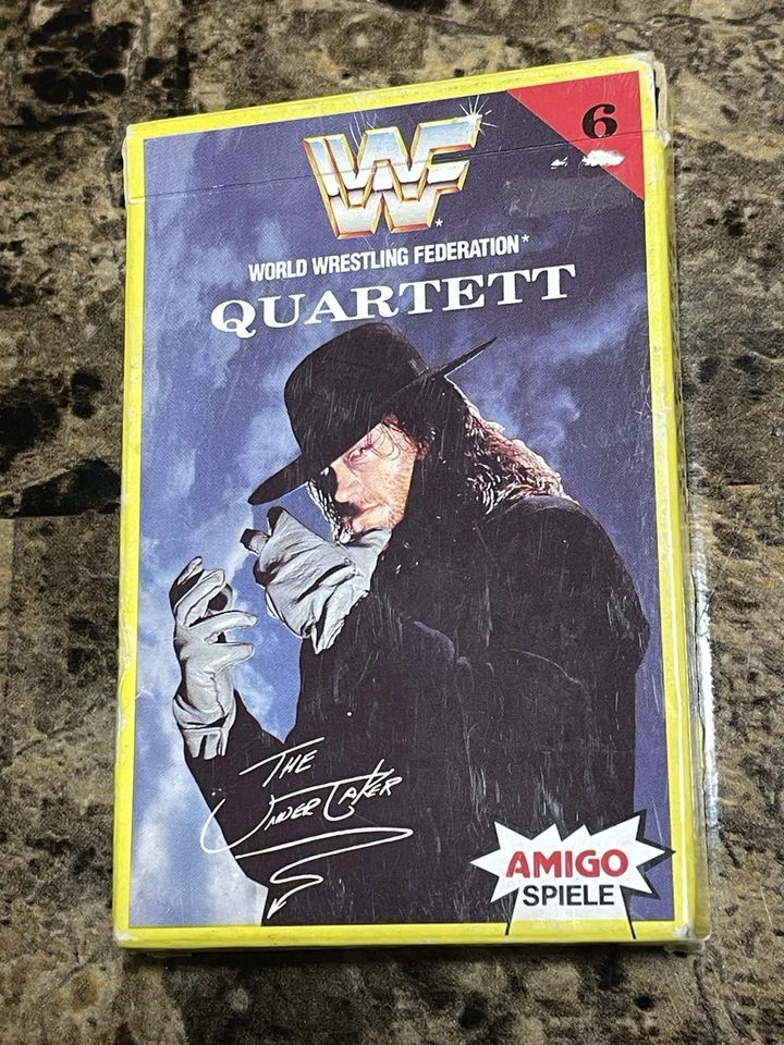 RARE - 1993 WWF Quartett Series 6 - Complete Set in Box - Amigo Germany - Image 2 of 3