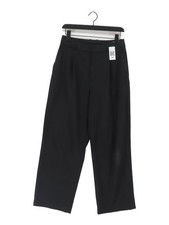 Uniqlo Women's Suit Trousers M Black Polyester