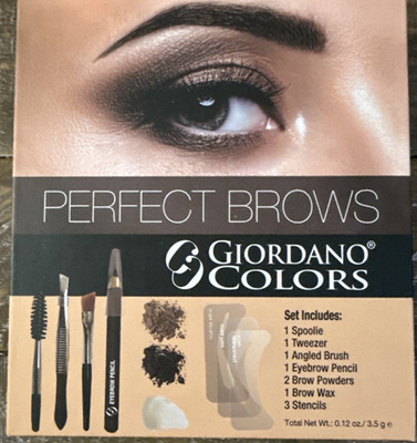 Perfect Brows Giordano Colors-Brand New-SHIPS N 24 HOURS