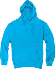 Image of Plain Adults Kids Hoodie Hooded Sweatshirt Mens Womens Boys Girls