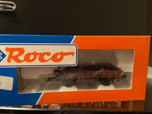 ROCO 47824 HO-WAGON MARCHANDISE PLAT,IDEM REE LS MODELS JOUEF TRIX | Zustand: Neuf