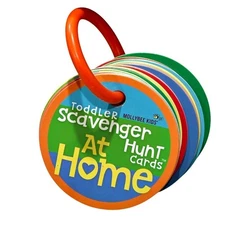 MOLLYBEE KIDS Toddler Scavenger Hunt at Home Cards Observation Vocabulary Skills