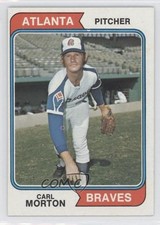 1974 Topps Carl Morton #244 d7j
