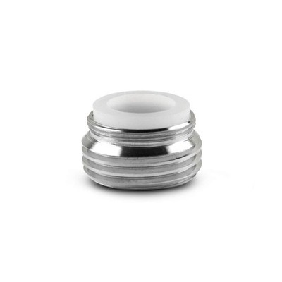 Drain King 95B Chrome Plated Brass Faucet Adapter, .75'' Hose Bib