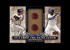 2008 A Piece of History Cut From the Same Cloth Carlos Beltran/Jose Reyes /799