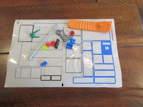 LEGO CITY POLICE STATION 7498 box manual DISCOUNT SHIPPING AVAILABLE PLEASE READ