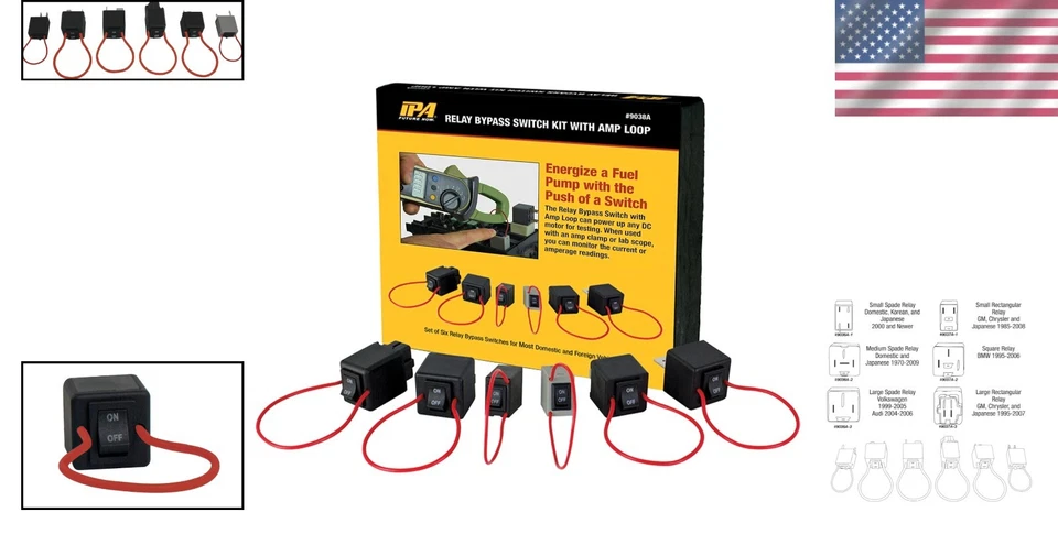 Compact Relay Bypass Kit with 20A Capacity - Ideal for Automotive Diagnostics - Image 2 of 4