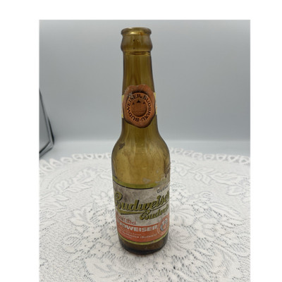 Budweiser Budvar 33 cl Brown Glass Beer Bottle with Label, Beer Bottle Type