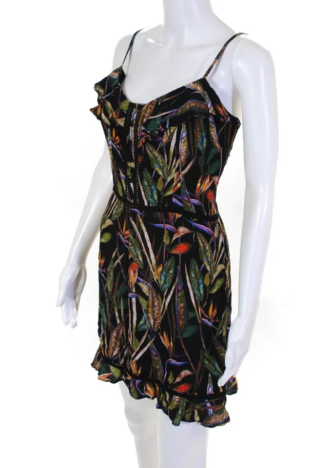 Mameluco Rodriguez estampado para mujer Deby Debo negro talla mediana 11150065 Foto 2 de 4