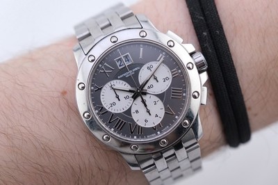 Raymond Weil Tango 4899 Men s Chronograph Quartz Watch Working 7.2 