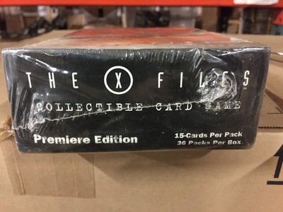 x files booster box The X Files Booster Box Premiere Edititon 36-Count for Card Game TCG CCG