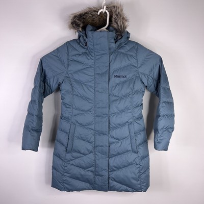 Marmot Womens Varma Quilted Jacket Blue 