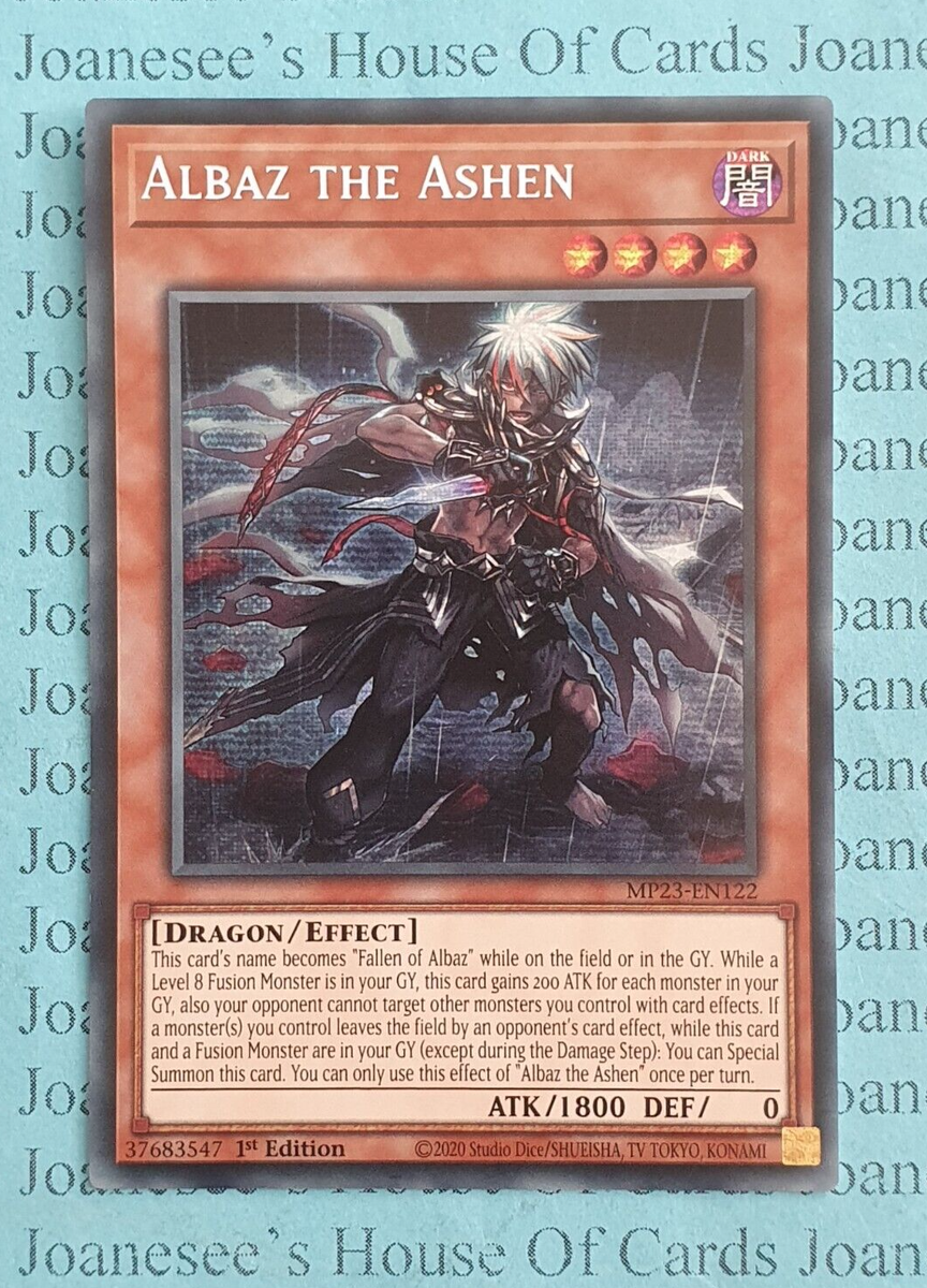 Albaz the Ashen MP23-EN122 Prismatic Secret Rare Yu-Gi-Oh Card 1st