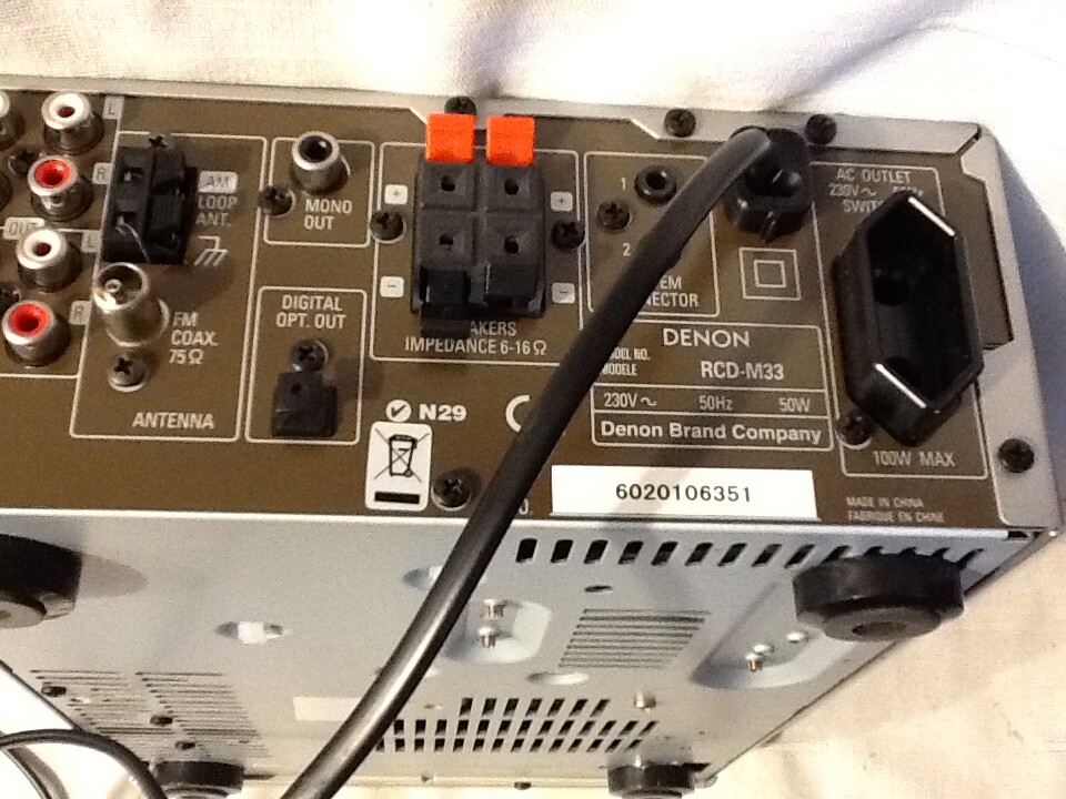 Denon RCD-M33 CD Receiver. | eBay Denon RCD-M33 CD Receiver. | eBay