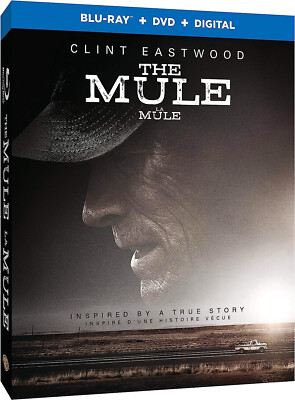 The Mule / La mule (Blu ray/DVD, 2019, Canadian) with Slipcover