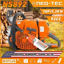 92cc Gas Chainsaw Power Head Compatible with MS660 G660 Milling Tree Without Bar