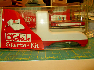 SIZZIX BIG KICK STARTER KIT NIB, STORAGE CASE & SIZZIX TEXTURZ STARTER ...