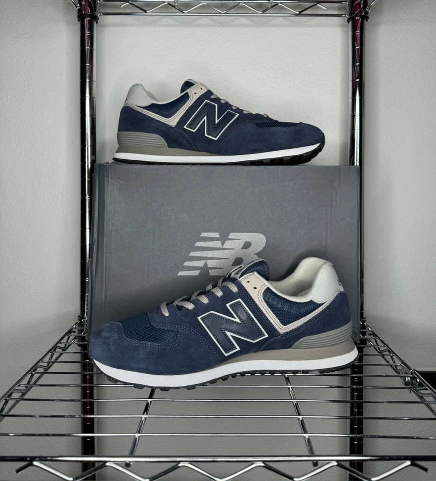 Hombre - New Balance 574 'Core Pack - Azul Marino' ML574EVN Foto 2 de 4