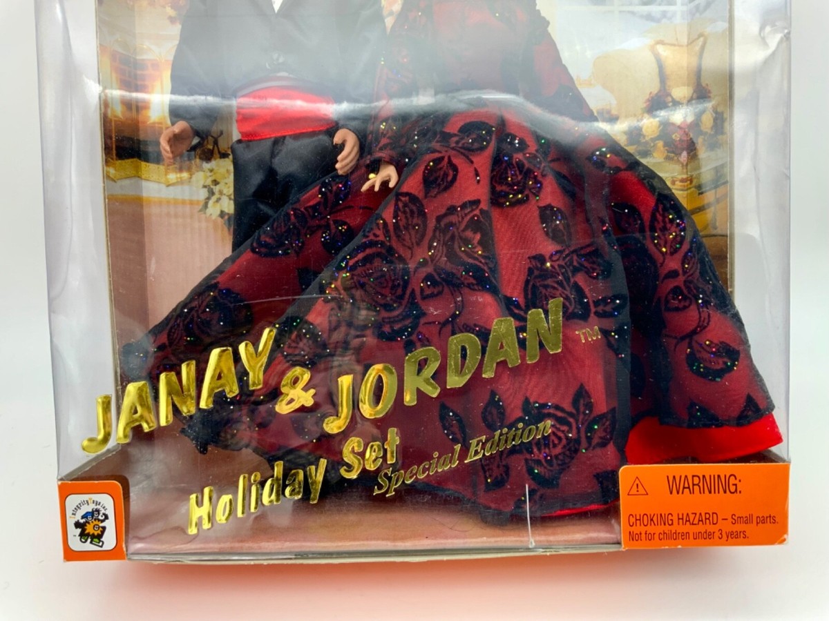 1999 Integrity Toys Janay & Jordan Holiday Set Special