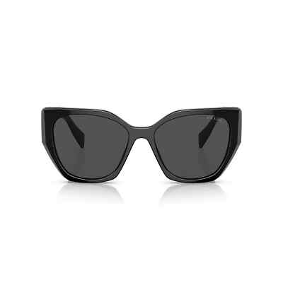 PRADA PR 19ZS 1AB5SO Black Dark Grey Large Women Sunglasses