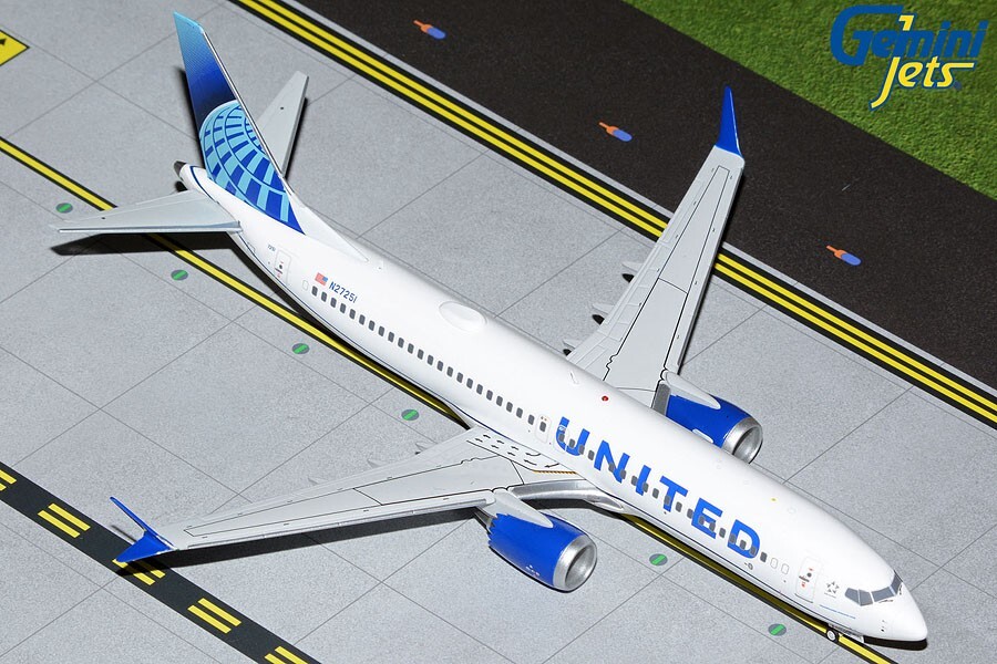 Geminijets United Airlines B737 MAX 9 N67501 1:200 | eBay