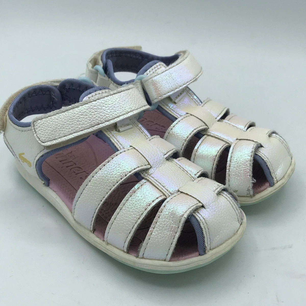 See Kai Run Runners Iridescent Toddler Girls Sz 8 Mermaid