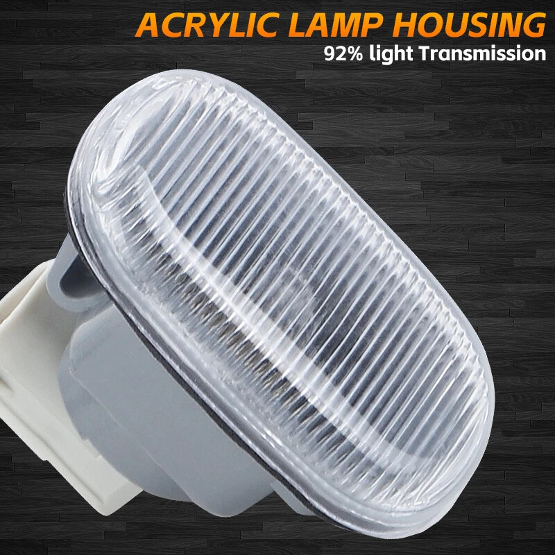 Luce lente ripetitore indicatore laterale con lampadine per Toyota Celica Corolla MR2 Hilux - Immagine 4 di 4