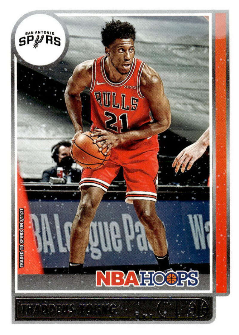 Thaddeus Young 2021-22 Panini Hoops Winter #65 NBA Spurs ID:123249