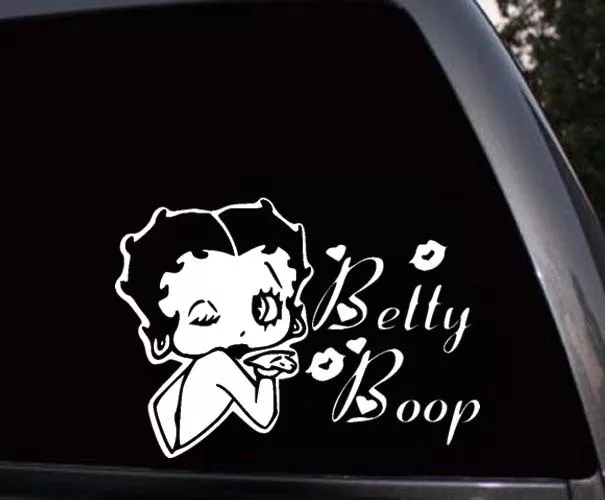 Betty boop cheap car stickers