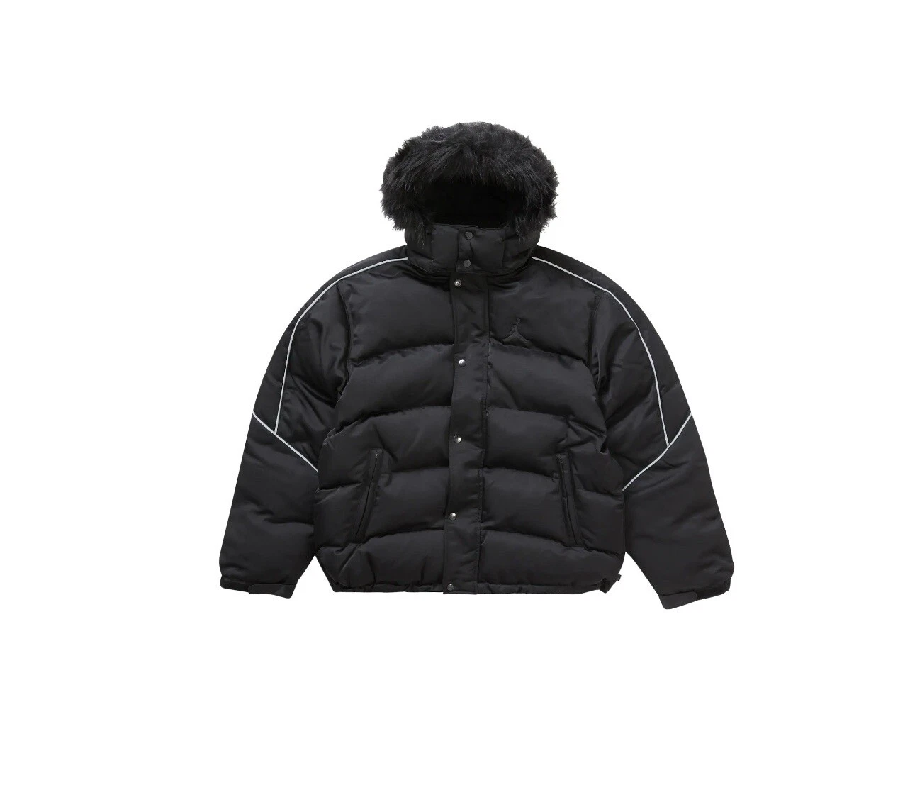 Veste matelassée noire Supreme Jordan à la main taille : XL