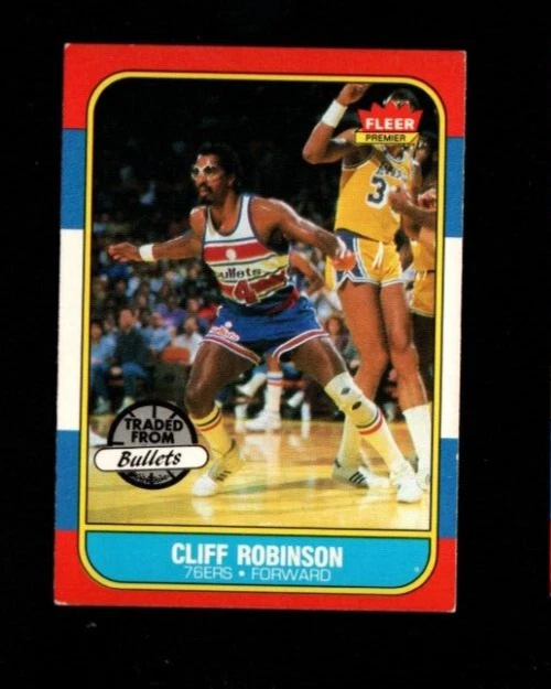 Cliff Robinson trading card