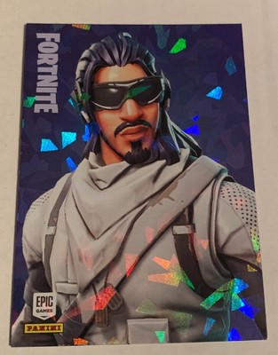PANINI FORTNITE ABSOLUTE ZERO HOLOFOIL EPIC OUTFIT RARE ...