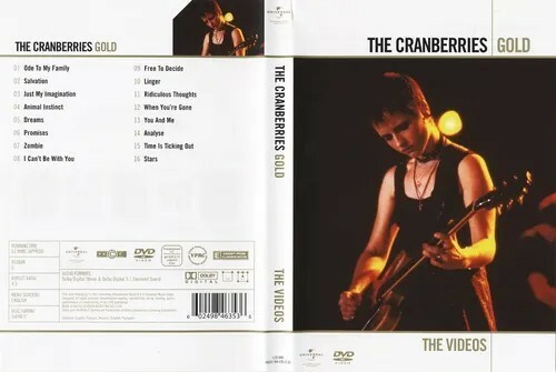 DVD THE CRANBERRIES GOLD The Videos (16 Tracks), Neuwertig, EAN 602498463536