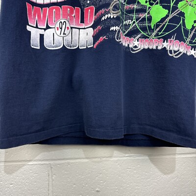 Vintage USA Basketball Dream Team World Tour AOP Graphic T Shirt