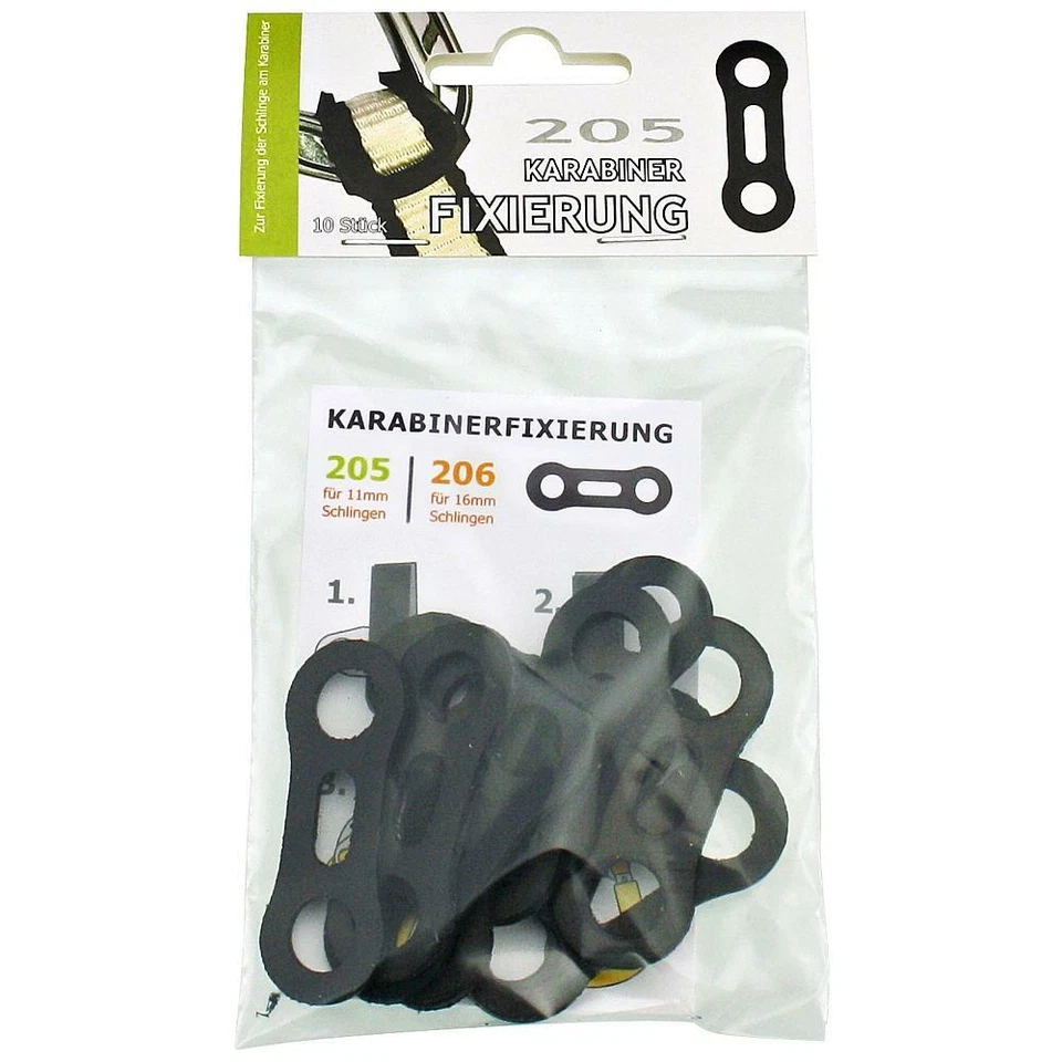 Aliens RUBBER-FIX 205 Karabinerfixierung 10 Stück Gummi-Fixierung