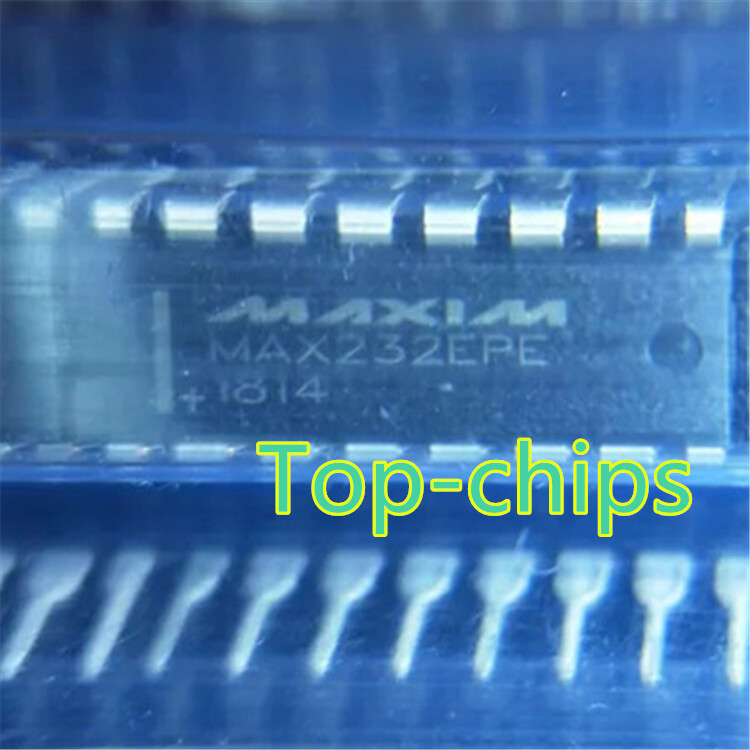 Max232epe 50PCS IC MAX232EPE MAX232 2DVR/2RCVR RS232 5V 16-DIP NEW DATE CODE | eBay