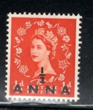 GREAT BRITAIN OFFICES IN BAHRAIN OVERPRINT  STAMP  MINT NEVER HINGED  LOT 1967E