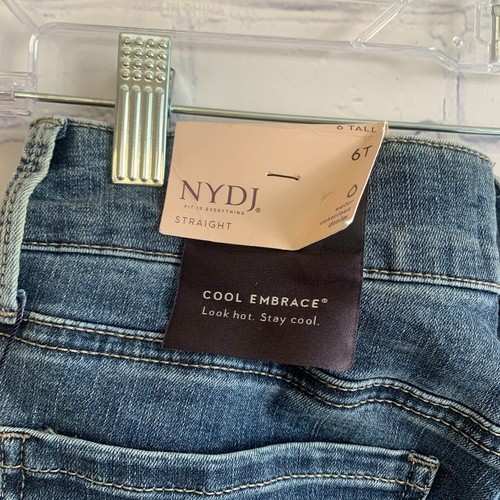 Jeans donna NYDJ Marilyn Crop alti denim nuovi con etichette taglia 27 alti - Foto 5 di 11